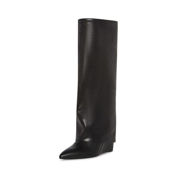 Madden Girl Women's Evannder Fashion Boot, Black Paris, 6 - Picture 1 of 1